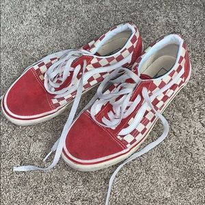 checkered vans